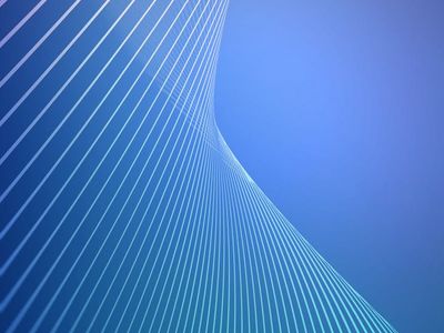 Geometric lines representing dynamic light movements